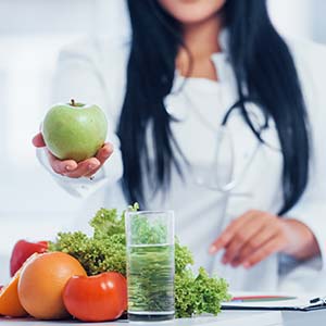 Nutritional control and adjustment